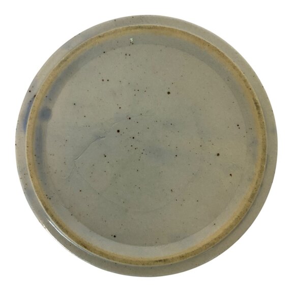 Vintage Otagiri Ceramic Ashtray  Floral Design Speckled Glaze Japan - Picture 4 of 7